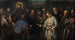 Le Christ et la femme adultère - Jacopo Tintoretto — weergave van het kunstwerk