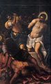 Kroning met doornen - Jacopo Tintoretto — weergave van het kunstwerk