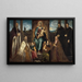 De Doge Alvise Mocenigo en zijn familie voor het Madonna en Kind - Jacopo Tintoretto — ingelijst kunstwerk aan de muur