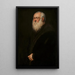 Homme à la barbe blanche - Jacopo Tintoretto — ingelijst kunstwerk aan de muur