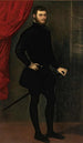 Portret van Nicol Doria - Jacopo Tintoretto — weergave van het kunstwerk