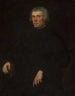 Portret van een man (conflict van gevallen) - Jacopo Tintoretto — weergave van het kunstwerk