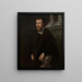 portret van de humanist Giovanni Paolo Cornaro - Jacopo Tintoretto — ingelijst kunstwerk aan de muur