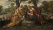 De Ontdekking van Mozes - Jacopo Tintoretto — weergave van het kunstwerk