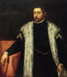van een jonge man van vijfentwintig jaar met een bontjas - Jacopo Tintoretto — weergave van het kunstwerk