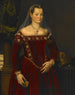 Portret van een dame - Jacopo Zucchi — weergave van het kunstwerk