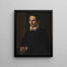 Portret van een man - Jacopo da Empoli — ingelijst kunstwerk aan de muur