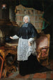 Portrait painting of Abbé Dieudonné Chaumont de la Galaizière - Jacques-André-Joseph Aved — artwork view