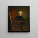 Zelfportret - Jacques-Joseph Eeckhout — ingelijst kunstwerk aan de muur