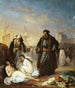 De slavenhandelaar in Turkije - Jacques-Joseph Eeckhout — weergave van het kunstwerk