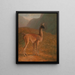 Guanaco Painting - Jacques-Laurent Agasse — framed artwork on a wall