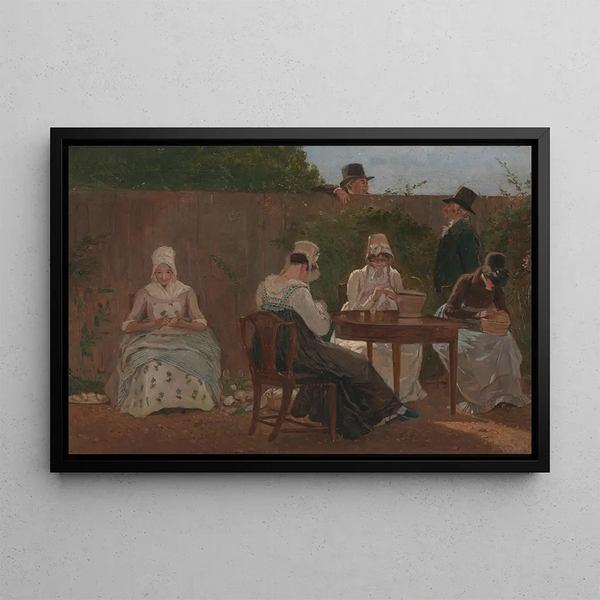 JacquesLaurent Agasse - The Chalon Family in London.webp