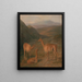 Vigognes - Jacques-Laurent Agasse — ingelijst kunstwerk aan de muur