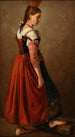 Young Roman woman carrying water - Jacques-Raymond Brascassat — artwork view