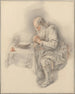 La Bénédiction - Jacques André Portail — weergave van het kunstwerk