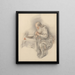 La Bénédiction - Jacques André Portail — ingelijst kunstwerk aan de muur