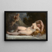 Venus slapend - Jacques Antoine Vallin — ingelijst kunstwerk aan de muur
