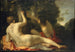 Angélique en Médor - Jacques Blanchard — weergave van het kunstwerk