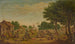 Gevecht in het dorp - Jacques Callot — weergave van het kunstwerk