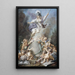 Homage to Minerva - Jacques Charlier — framed artwork on a wall