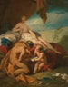 L'éducation de Cupidon - Jacques Dumont — weergave van het kunstwerk