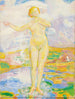 Vrouw naakt staand - Jacques Élie Abraham Hermanjat — weergave van het kunstwerk