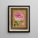 flower, butterfly, and insect paintings Pl6 - Jacques Le Moyne de Morgues — framed artwork on a wall