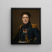 Graaf Henri Amédée Mercure De Turenne D'Aynac - Jacques Louis David — ingelijst kunstwerk aan de muur