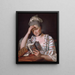 Madame François Buron - Jacques Louis David — ingelijst kunstwerk aan de muur