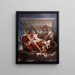 Mars ontwapend door Venus - Jacques Louis David — ingelijst kunstwerk aan de muur