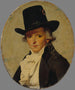 Portret van de zwager van Pierre Sériziat David - Jacques Louis David — weergave van het kunstwerk