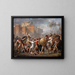 L'Intervention des Sabines - Jacques Louis David — ingelijst kunstwerk aan de muur