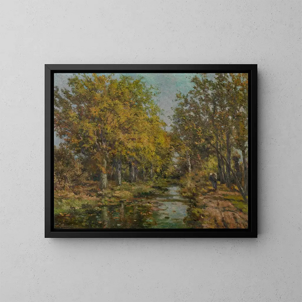 Landscape - Jacques Rosseels — framed artwork on a wall