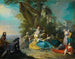 Scene galante - Jacques Sébastien Leclerc — weergave van het kunstwerk