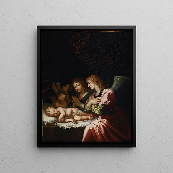 Jacques Stella - The Adoration Of The Angels.webp