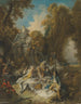 Jachtmaaltijd - Jacques de La Joue — weergave van het kunstwerk