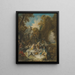 Jachtmaaltijd - Jacques de La Joue — ingelijst kunstwerk aan de muur