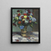 Bloemenboeket met hortensia's - Jacques-Émile Blanche — ingelijst kunstwerk aan de muur