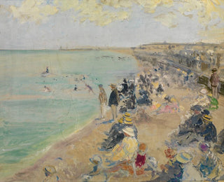Dieppe - Jacques-Émile Blanche — weergave van het kunstwerk