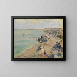 Dieppe - Jacques-Émile Blanche — ingelijst kunstwerk aan de muur