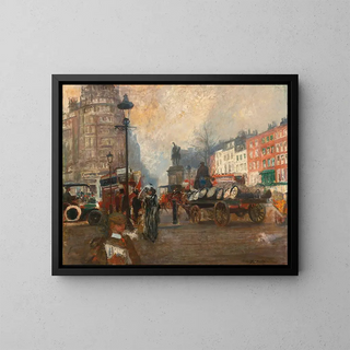 Jacquesmile Blanche - Knightsbridge Seen From Sloane Street December 1913.webp