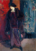 Portret van Daisy de Broglie - Jacques-Émile Blanche — weergave van het kunstwerk