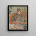 Portret van Francis Poulenc - Jacques-Émile Blanche — ingelijst kunstwerk aan de muur