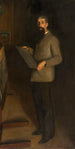 Portret van Henri Guérard - Jacques-Émile Blanche — weergave van het kunstwerk