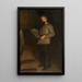 Portret van Henri Guérard - Jacques-Émile Blanche — ingelijst kunstwerk aan de muur