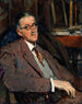 Portret van James Joyce 1882-1941 Auteur - Jacques-Émile Blanche — weergave van het kunstwerk