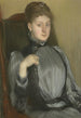 Portret van een vrouw - Jacques-Émile Blanche — weergave van het kunstwerk
