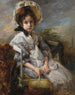 Pouponne Zelinska in mandje - Jacques-Émile Blanche — weergave van het kunstwerk