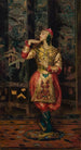 Vaslav Nijinsky dans Danse siamoise - Jacques-Émile Blanche — weergave van het kunstwerk
