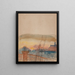 Landschap - Jadwiga Gazowska — ingelijst kunstwerk aan de muur